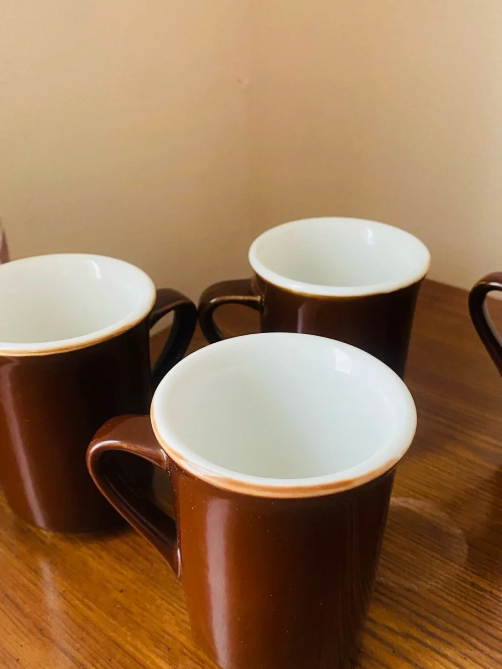 4-4 inch vintage mugs